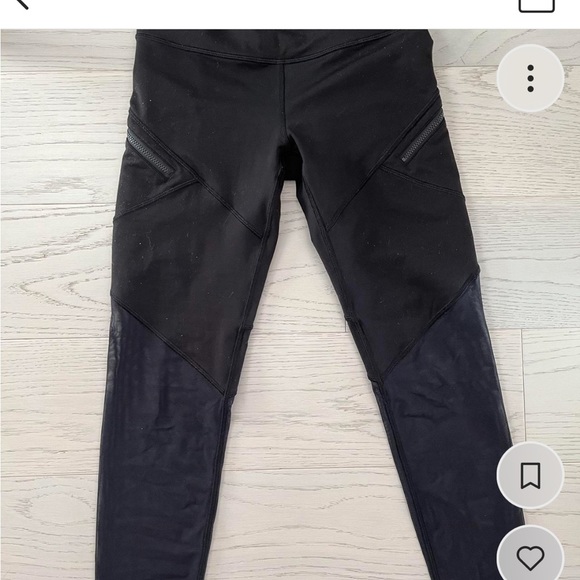 Ivivva mesh panel leggings - size 12 - Picture 3 of 5